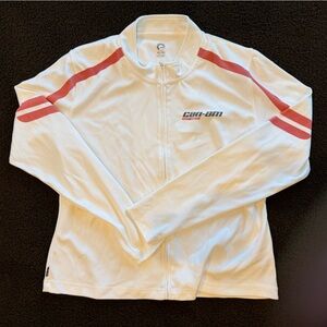 Can Am Spyder Moisture Wicking White and Red Women's Jacket
